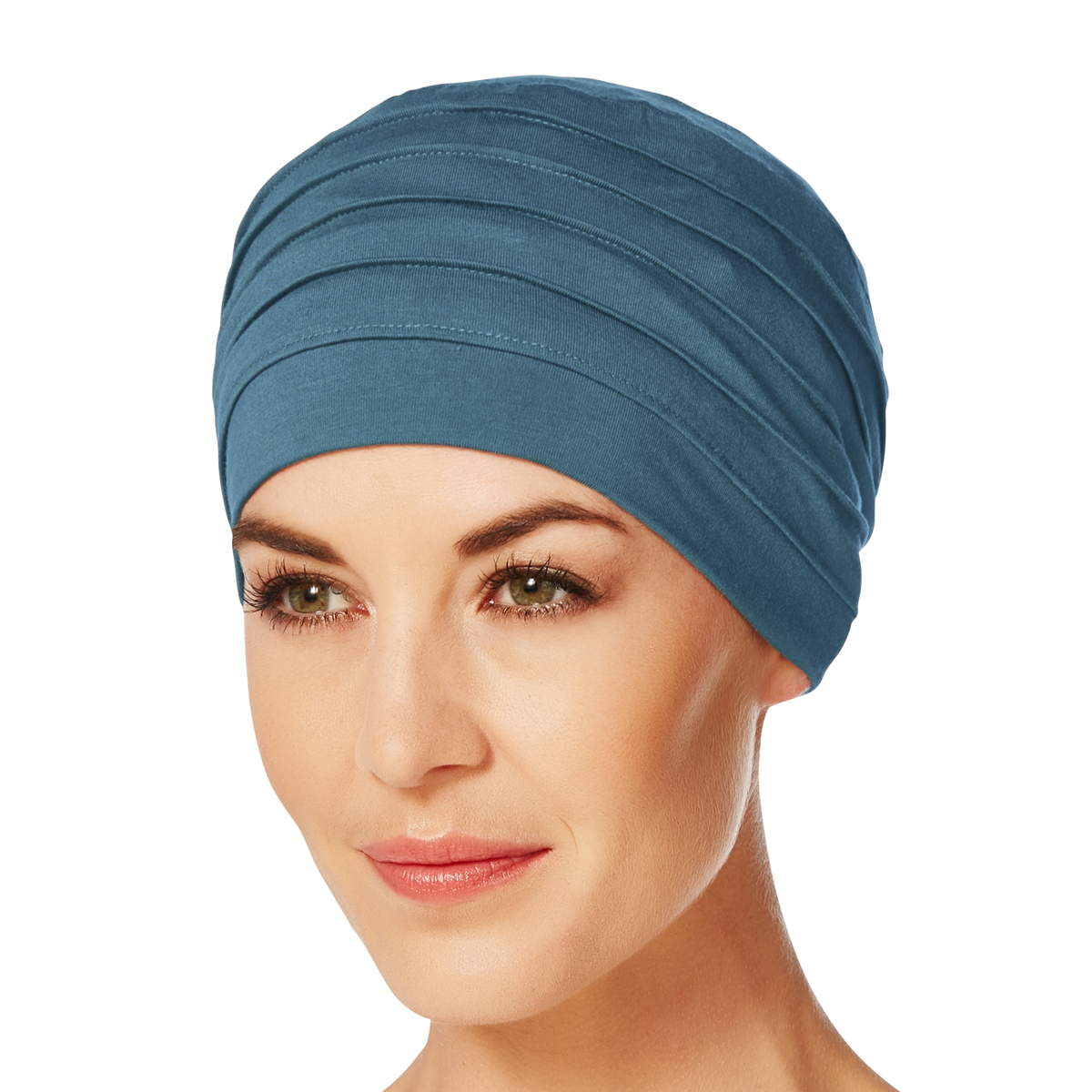 Turban HocYoga 0295 Bleu océan