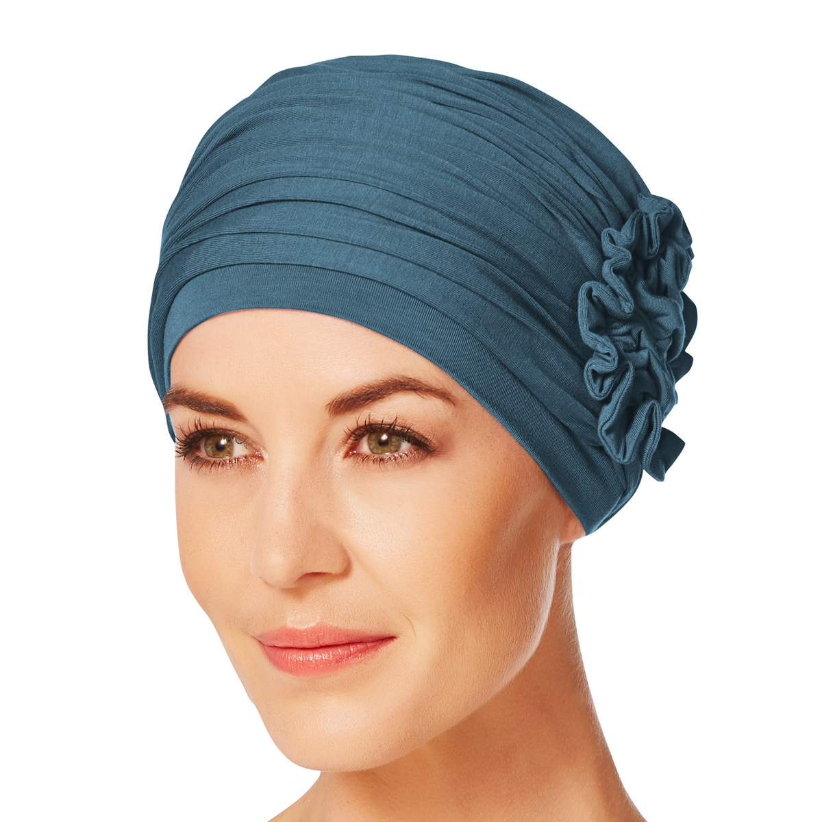 HocLotus Turbante 0295 Blu Oceano