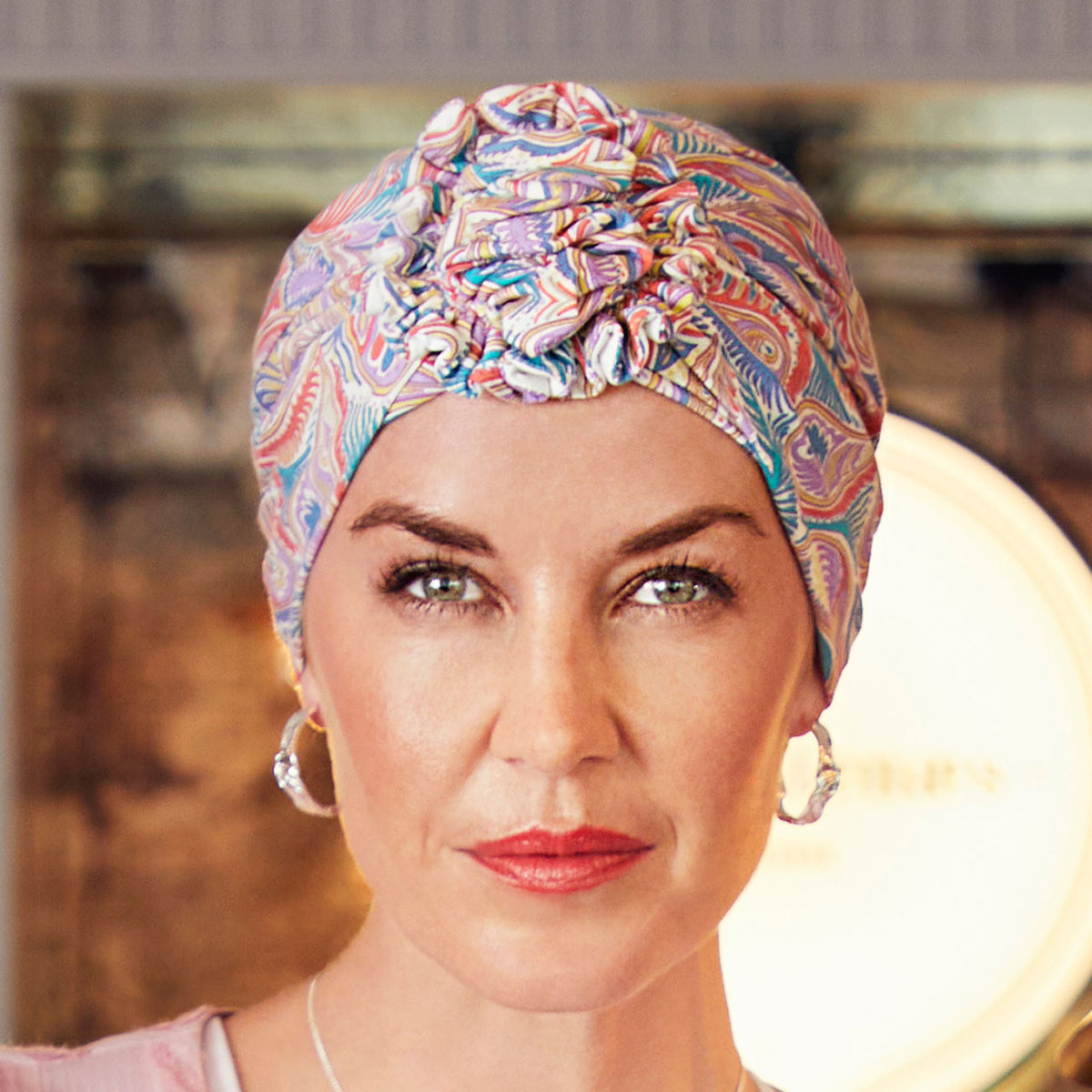 HocLotus Turban - Printed 0911 Festive Ornaments