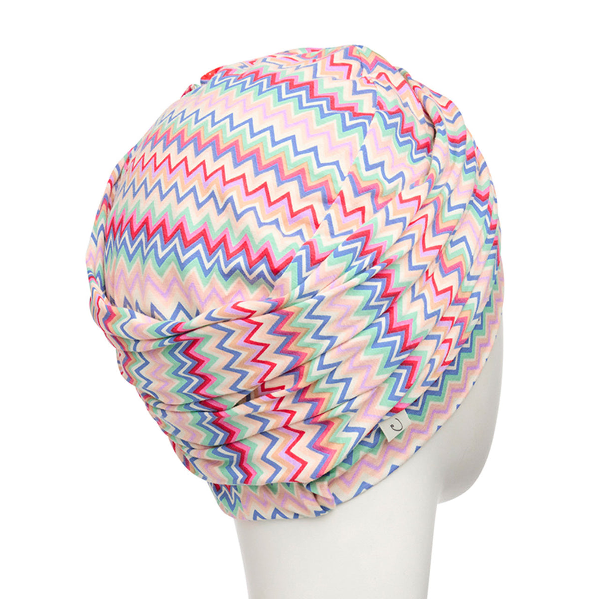 HocLotus Turban - Printed 4079 Zigzag Vibes