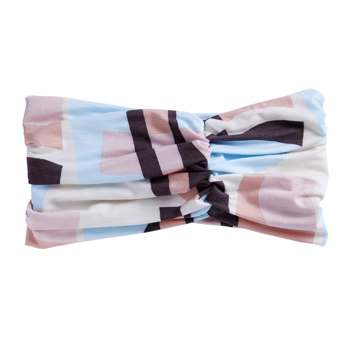 HocChitta Headband - Printed 0647 Squares &amp; Angels/Pastels