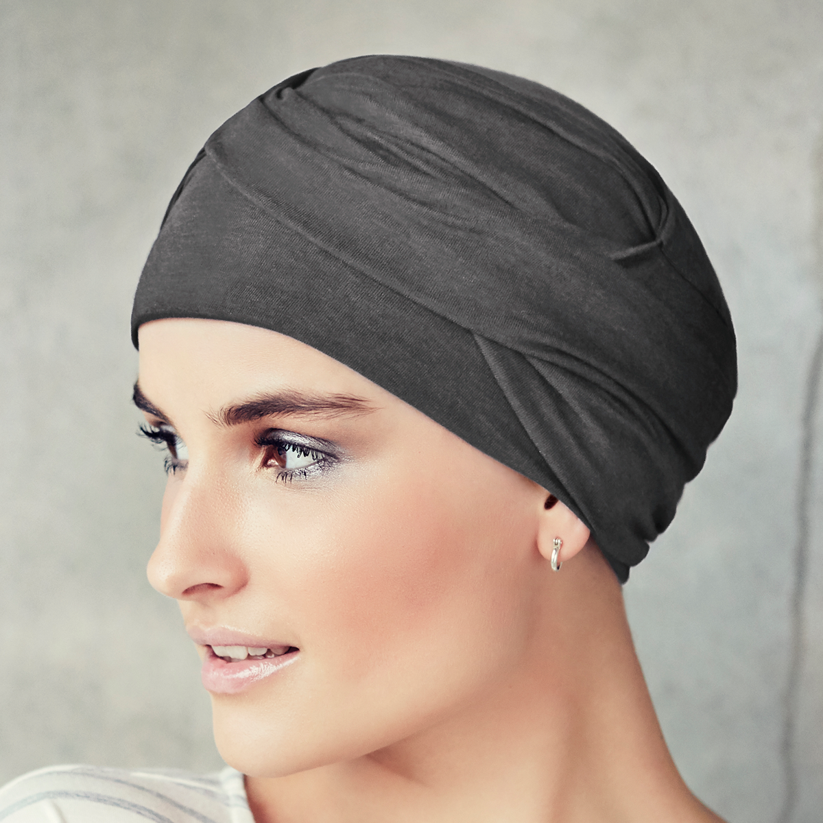 HocZoya Turban 0625 Dark Grey Melange