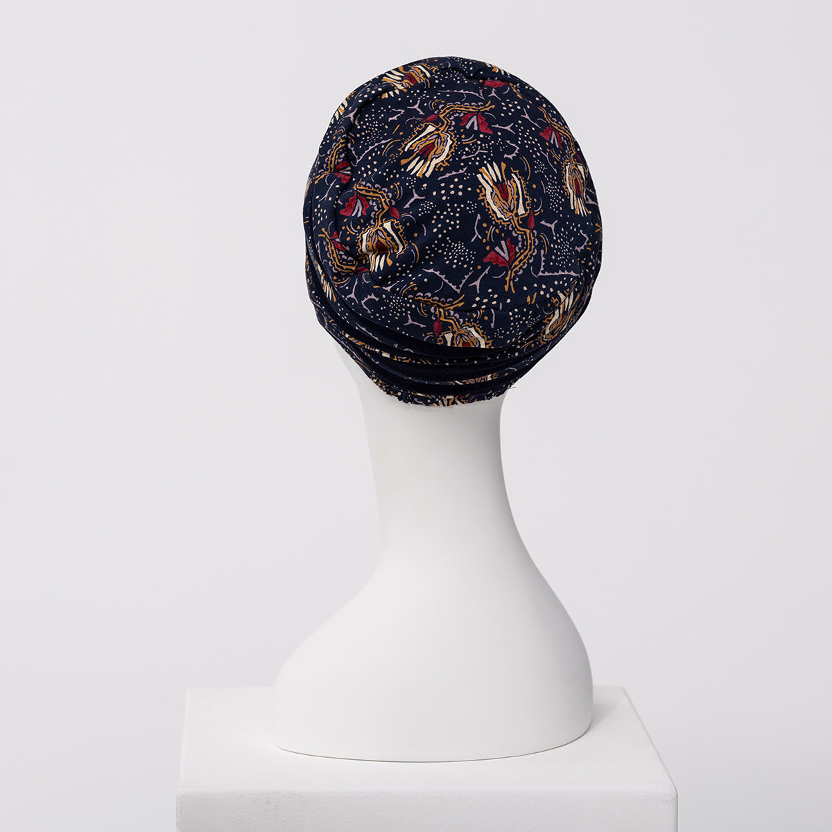 HocShanti Turban - Printed 4119 Amber Garden