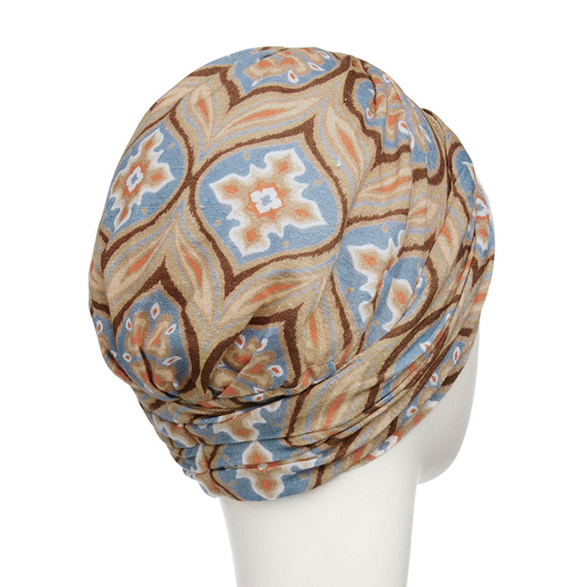 HocShakti Turban - Printed 4081Tuch of Gold