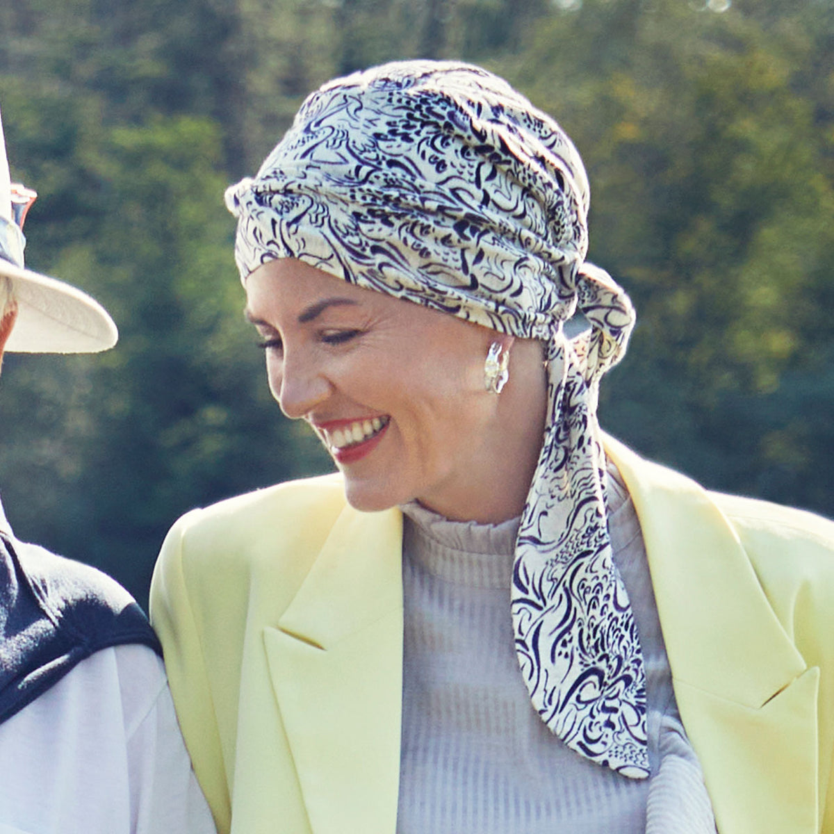 HocBeatrice Turban - Printed 0913 Lavender Illusions