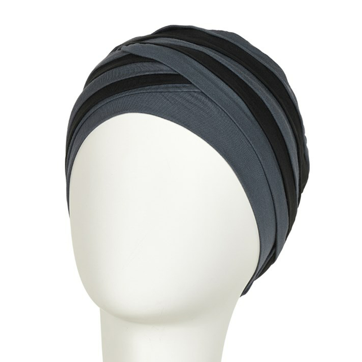 HocShanti Turban 0394 Blue-Black