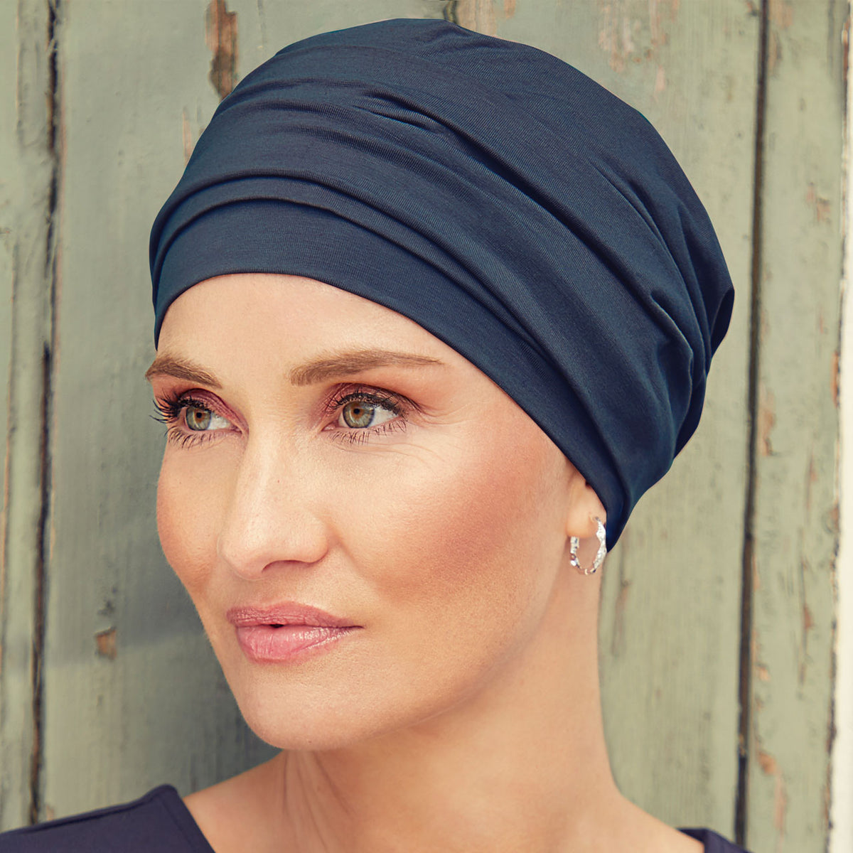 HocNomi Turban 0655 Black Iris