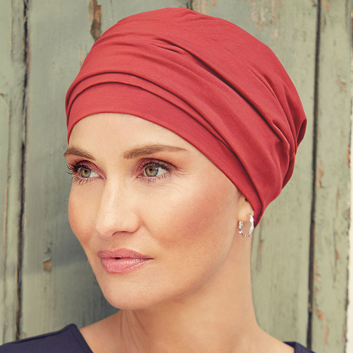 HocNomi Turban 0725 Lipstick Red