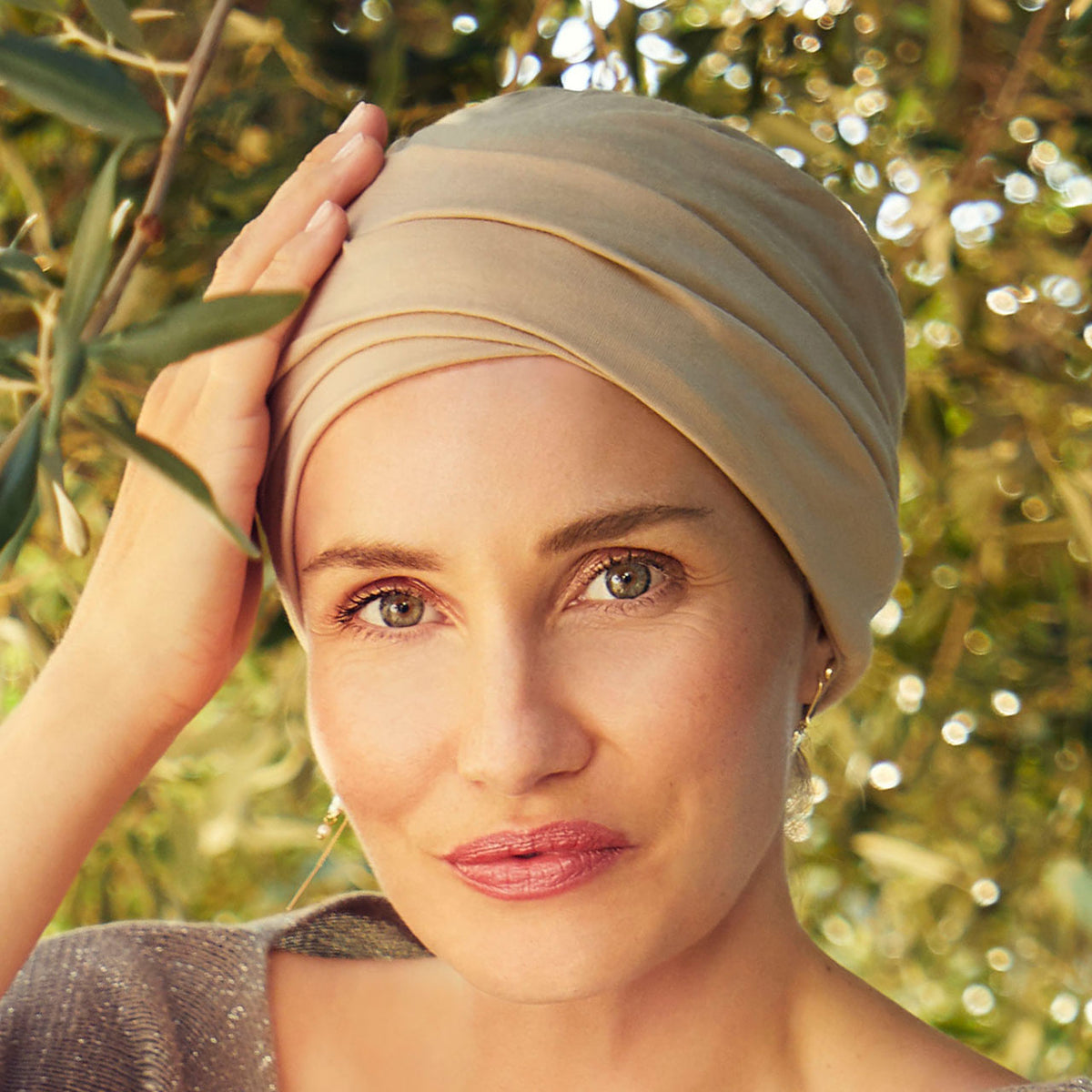 B.B. HocBerrie Turban 0844 Feather Beige