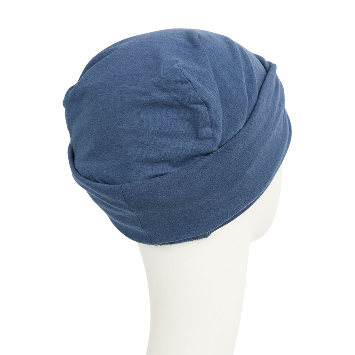 HocEmmy - Turbante a V 4001 Denim scuro