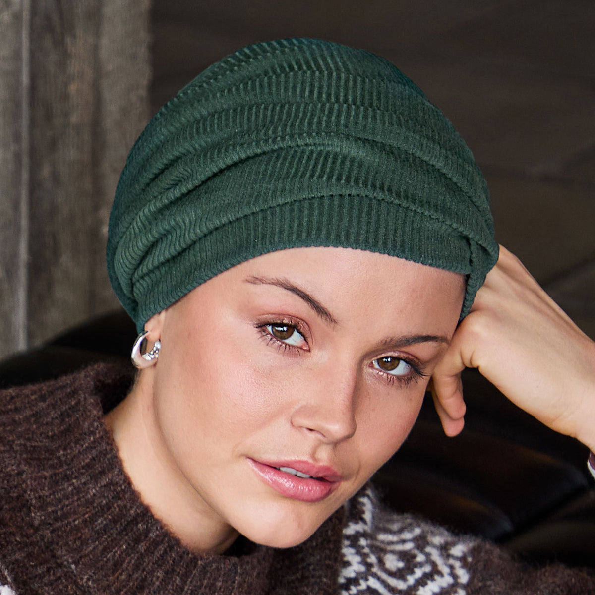 HocLea - V Turban 4067 Cadet Green