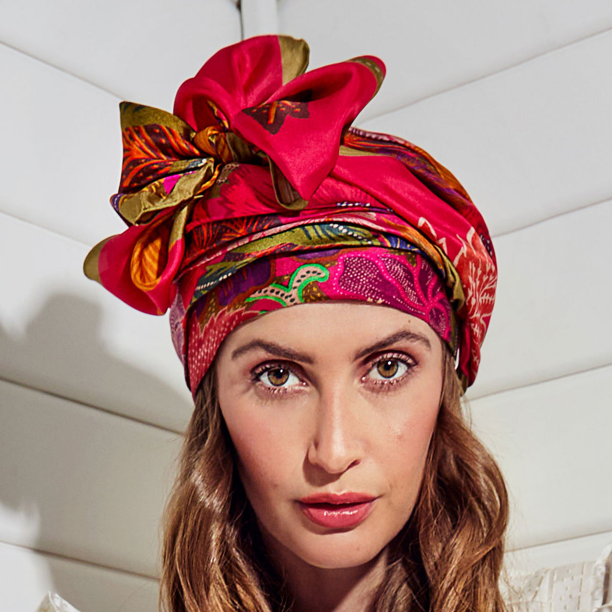 HocMilena Turban - 4041 Bouquet Pink