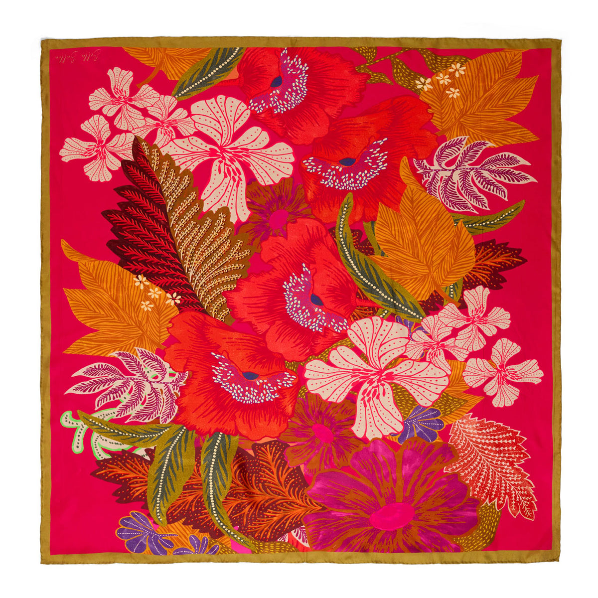 HocSilk Scarf 90x90 - 4041 Bouquet-Pink