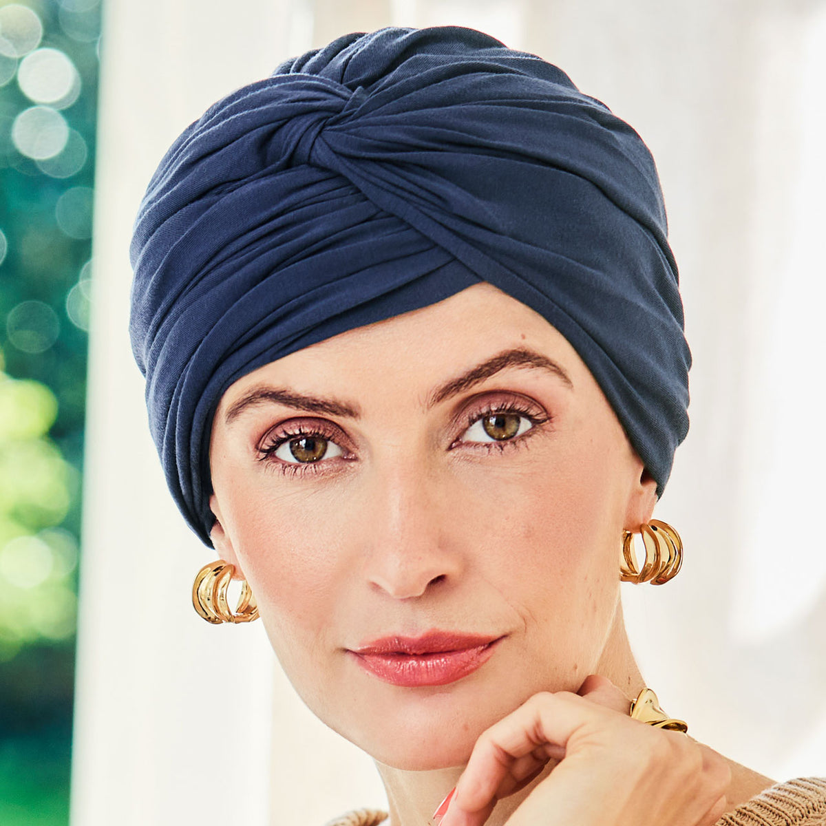 HocJoyoTurban 0255 Dark Blue
