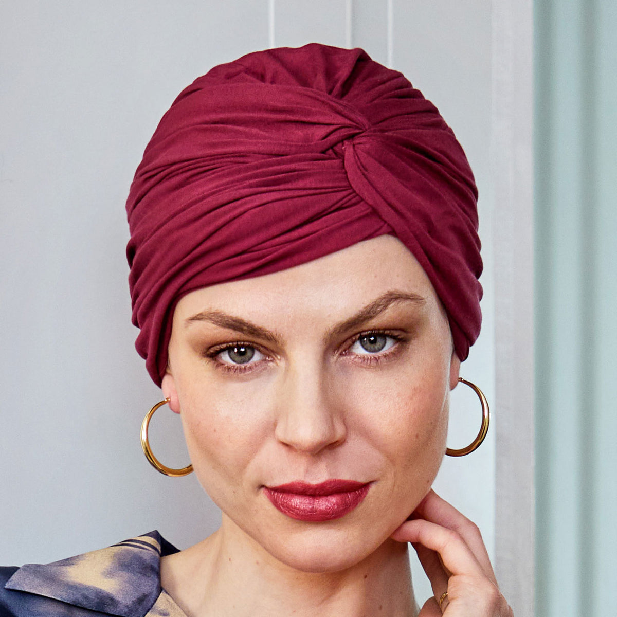 HocJoyoTurban 4051 Red Plum