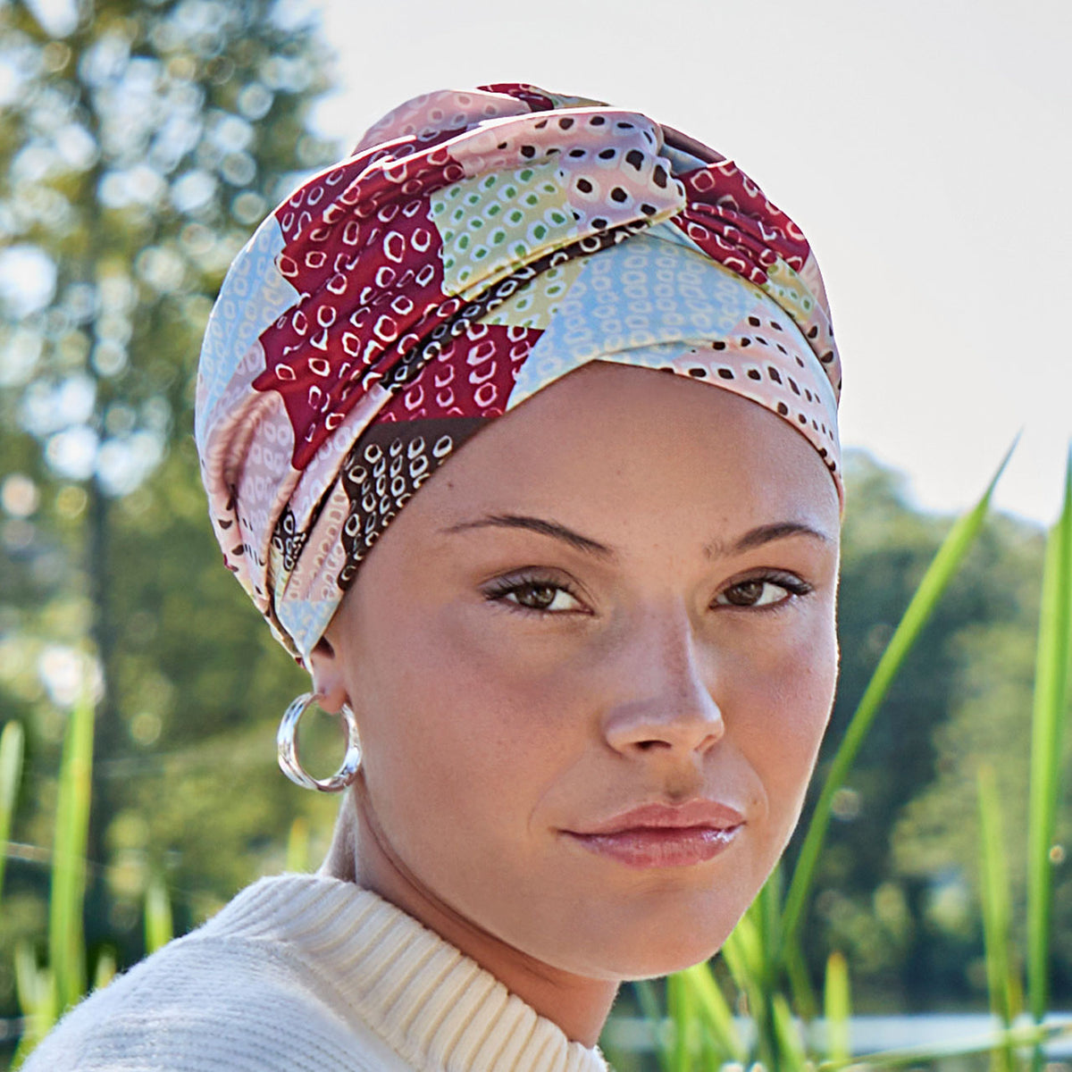 HocAlva - V Turban 4099 Patchworks Pastels
