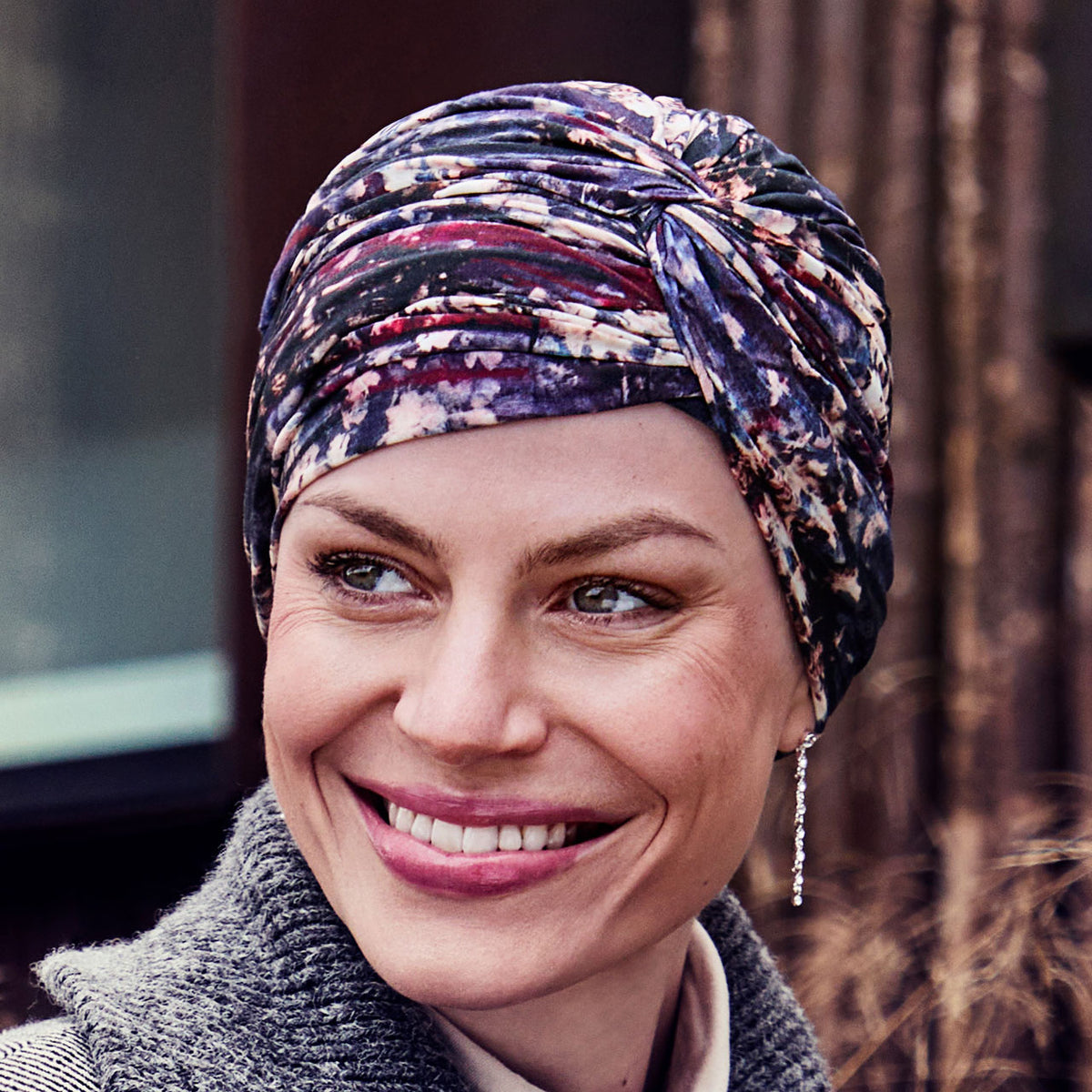 HocJoyoTurban (Printed) 4049 Tie Dye Dusk