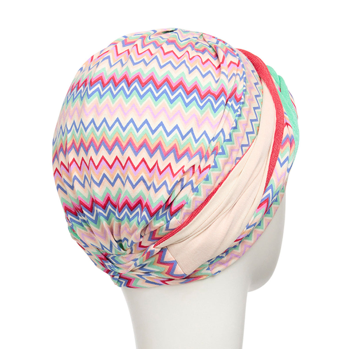HocNoya Turban - Printed 4079 Zigzag Vibes