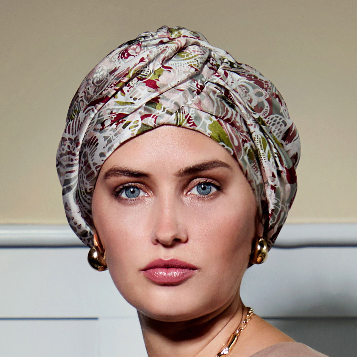 HocCiana Turban - 4092 Funky Lace-Rose