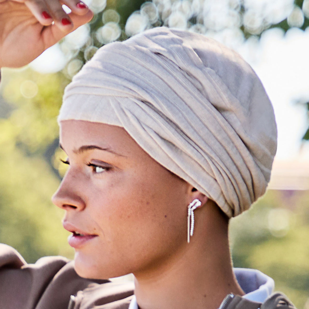 HocElma - V Turban 4100 Rib Sand