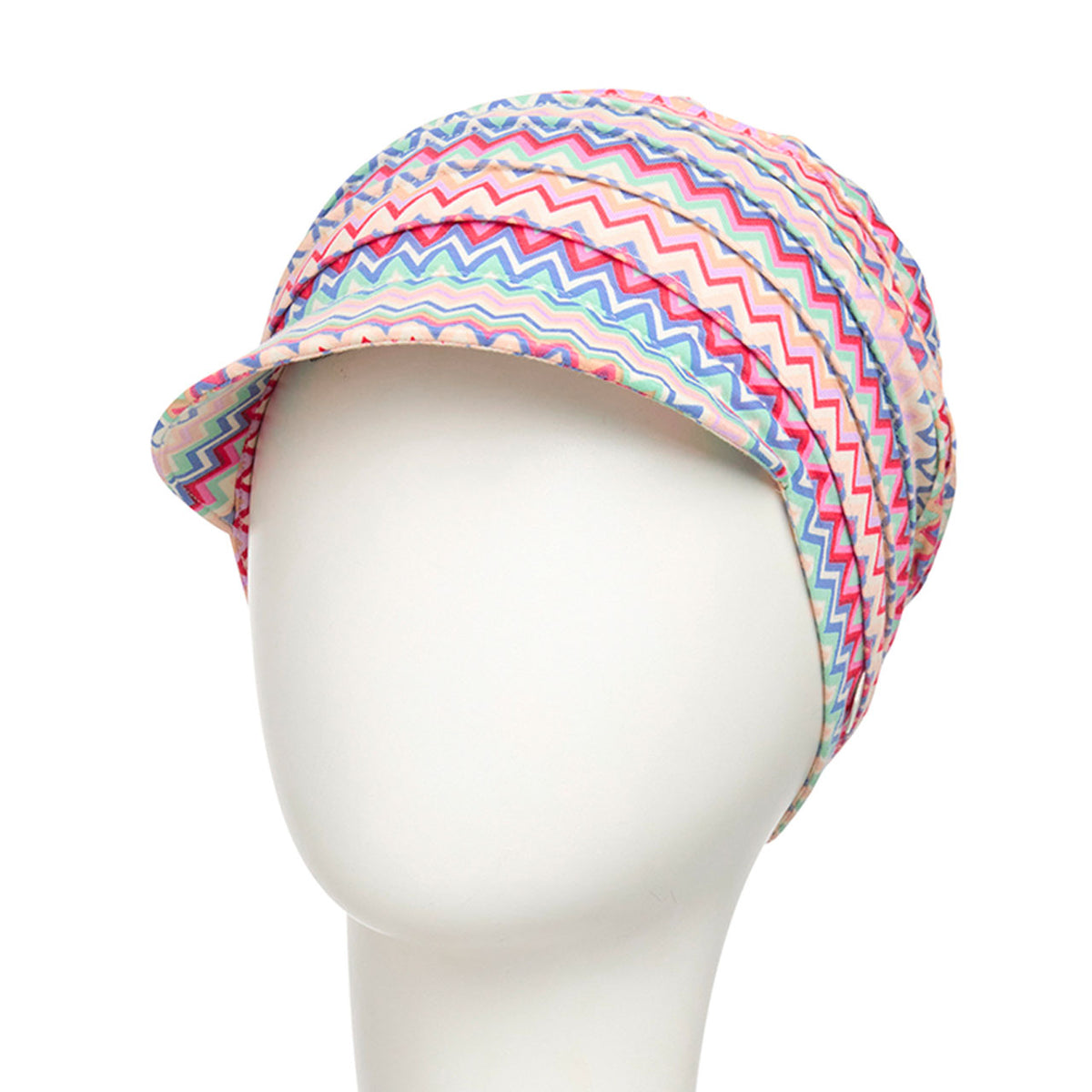 HocYoga Cap - Printed 4079 Zigzag Vibes
