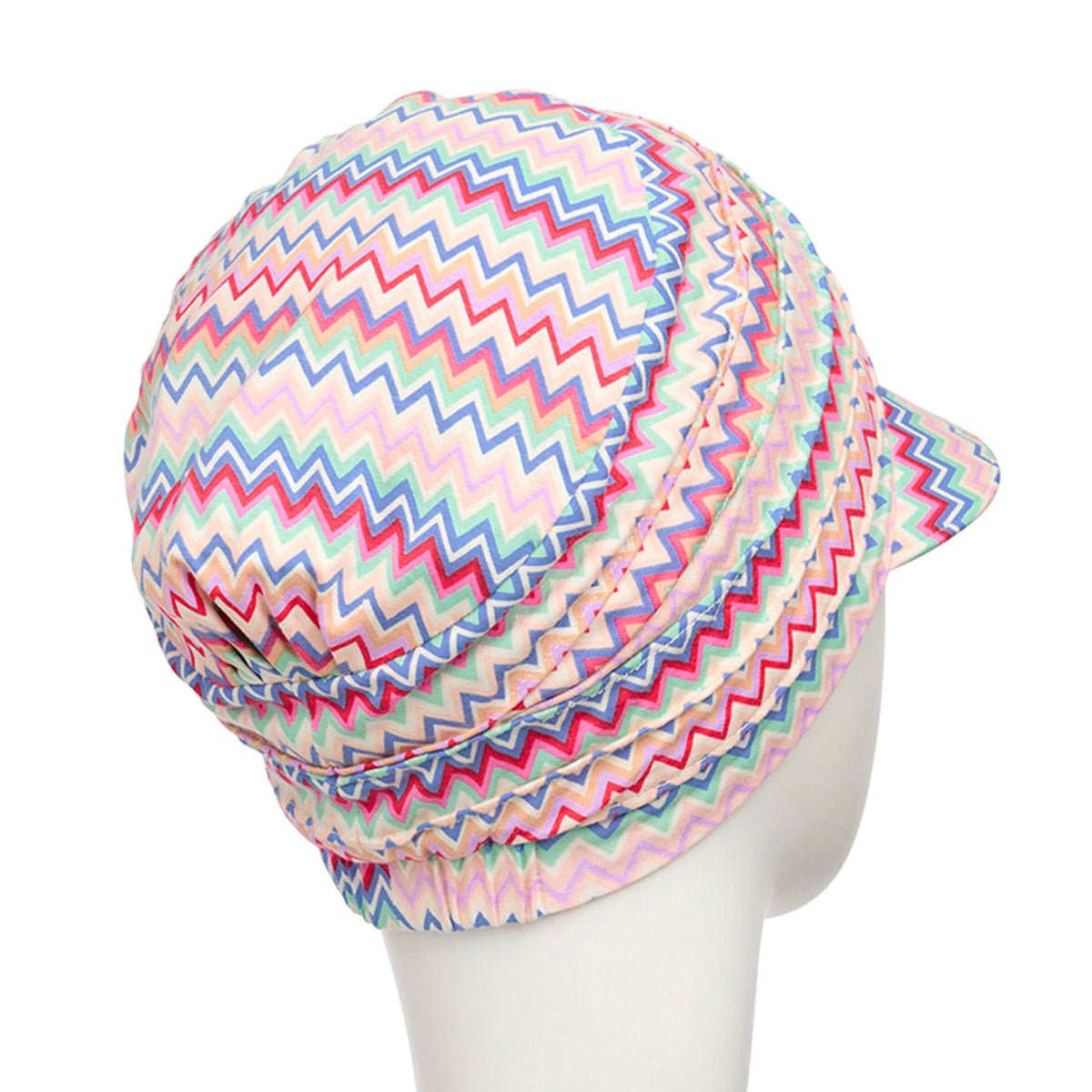 HocYoga Cap - Printed 4079 Zigzag Vibes