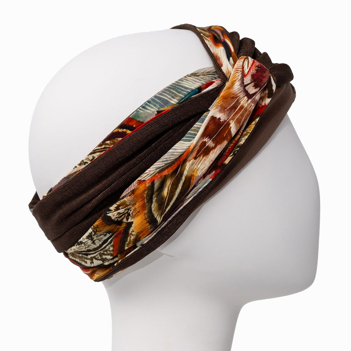 HocNoya Headband (Print) 4117 Tribal Feathers