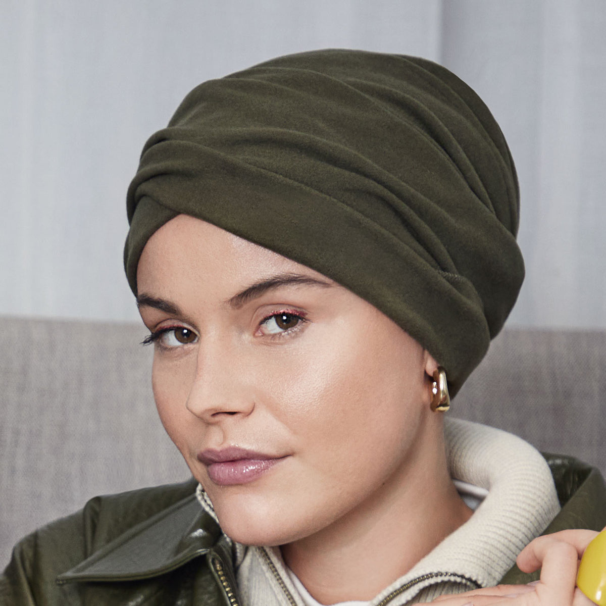 HocZoya - V Turban 4137 Kombu Green