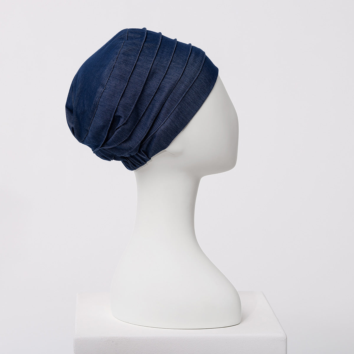 HocYoga Turban 4131 Dark Blue Denim 