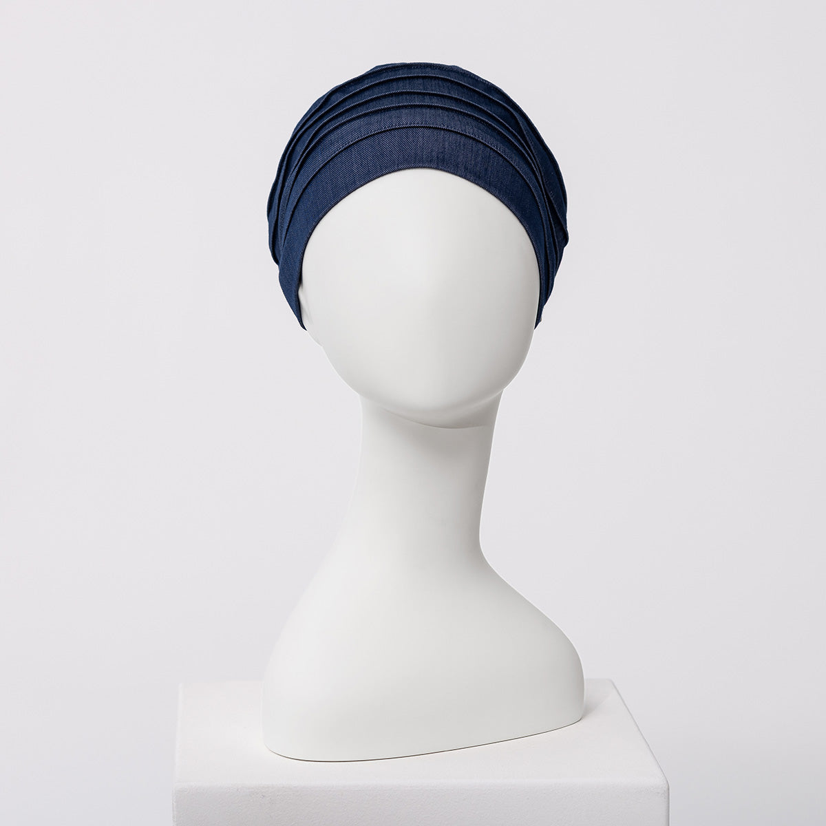 HocYoga Turban 4131 Dark Blue Denim 
