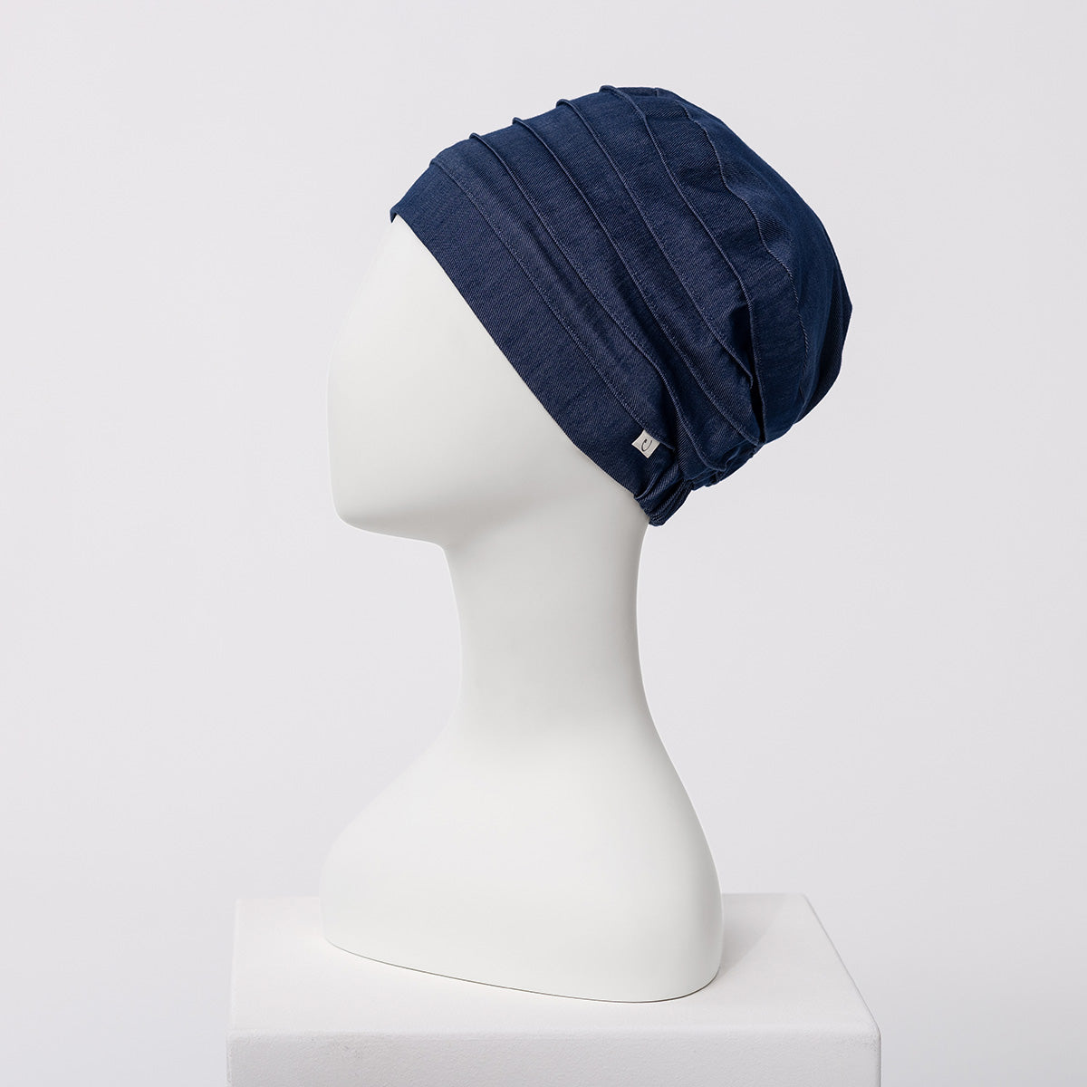 HocYoga Turban 4131 Dark Blue Denim 