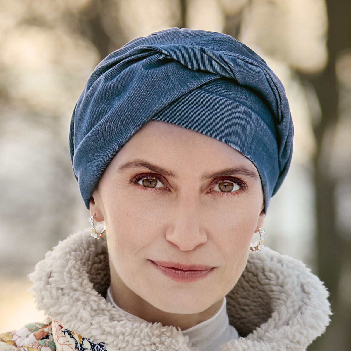 HocShakti Turban 4131 Dark Blue Denim