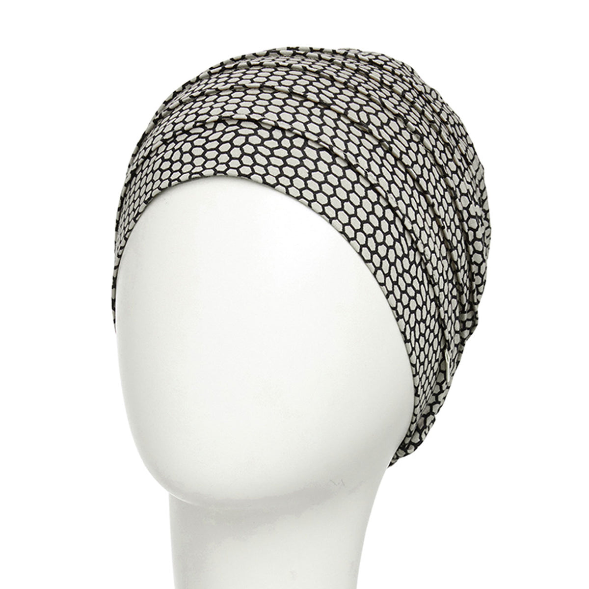 HocYoga Turban - Printed 4076 Beige Snake