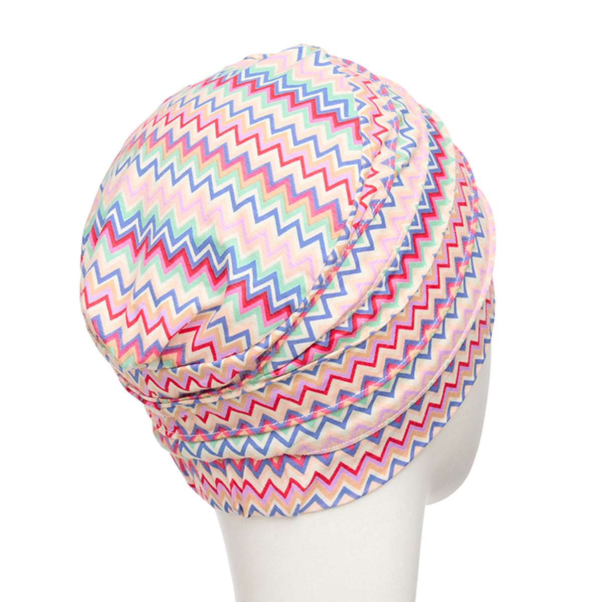 HocYoga Turban - Printed 4079 Zigzag Vibes