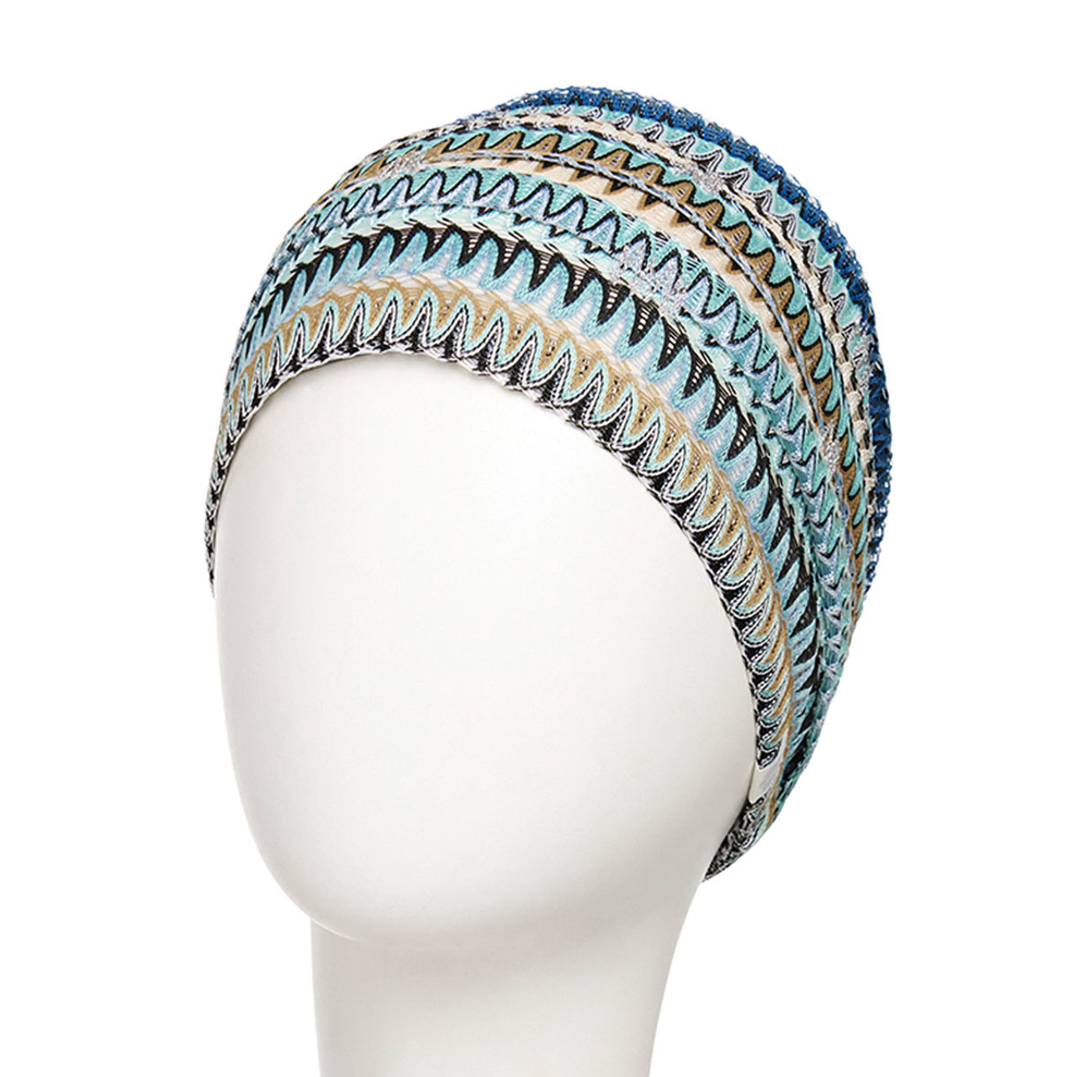 HocRuby Skye - Boho Hat 0783 Zig-Zag Blues