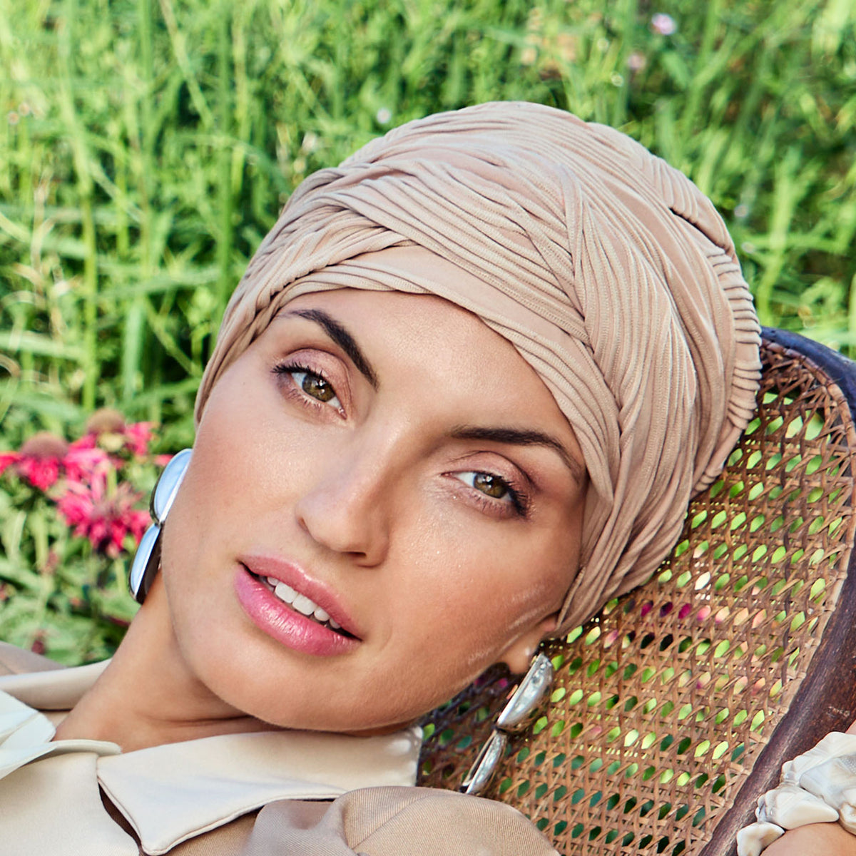 HocSapphire - Boho Turban 4105 Sweet Caramel